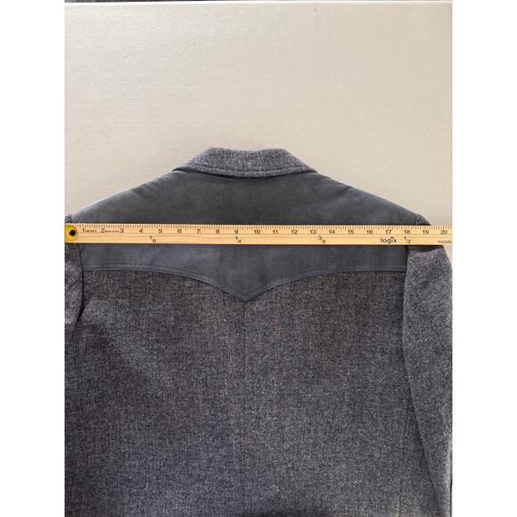 Pendleton Blazer Men's Size 42 Virgin Wool Elbow Patch Winglet Coat Suit Jacket - Picture 8 of 11